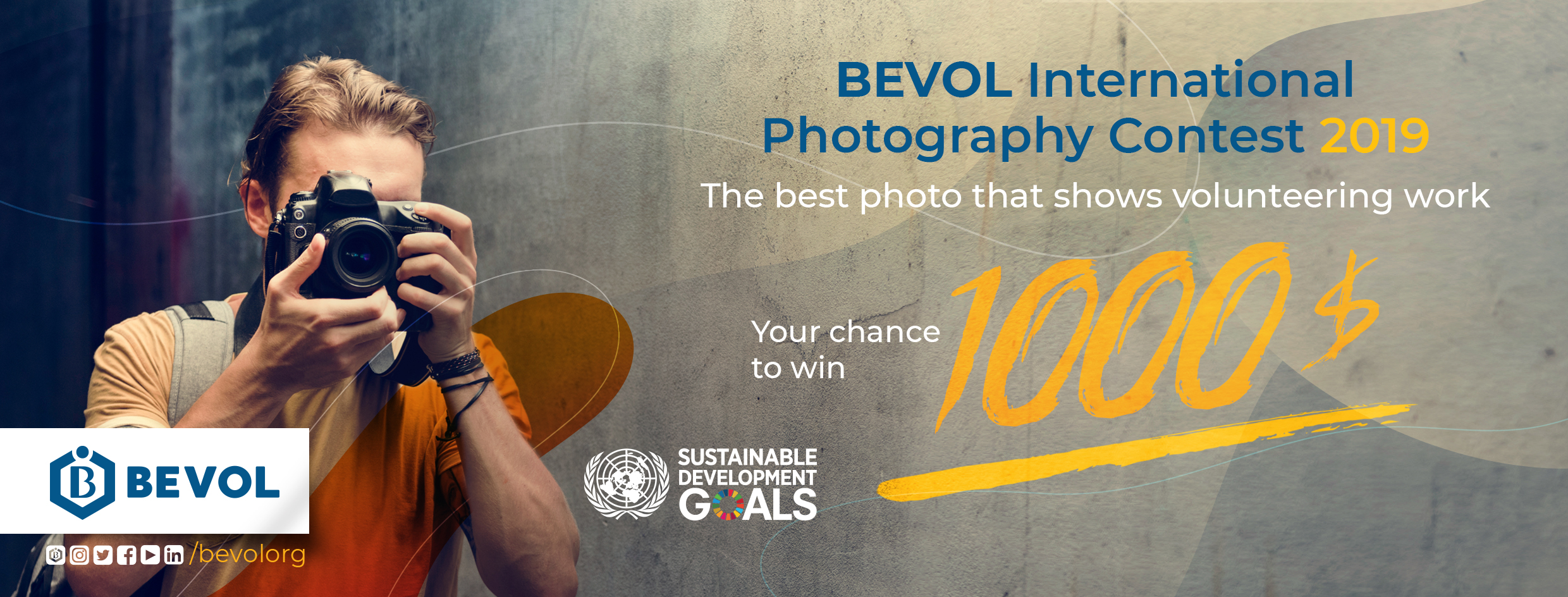 BEVOL International Photography Contest 2019 The best photo that shows volunteering work